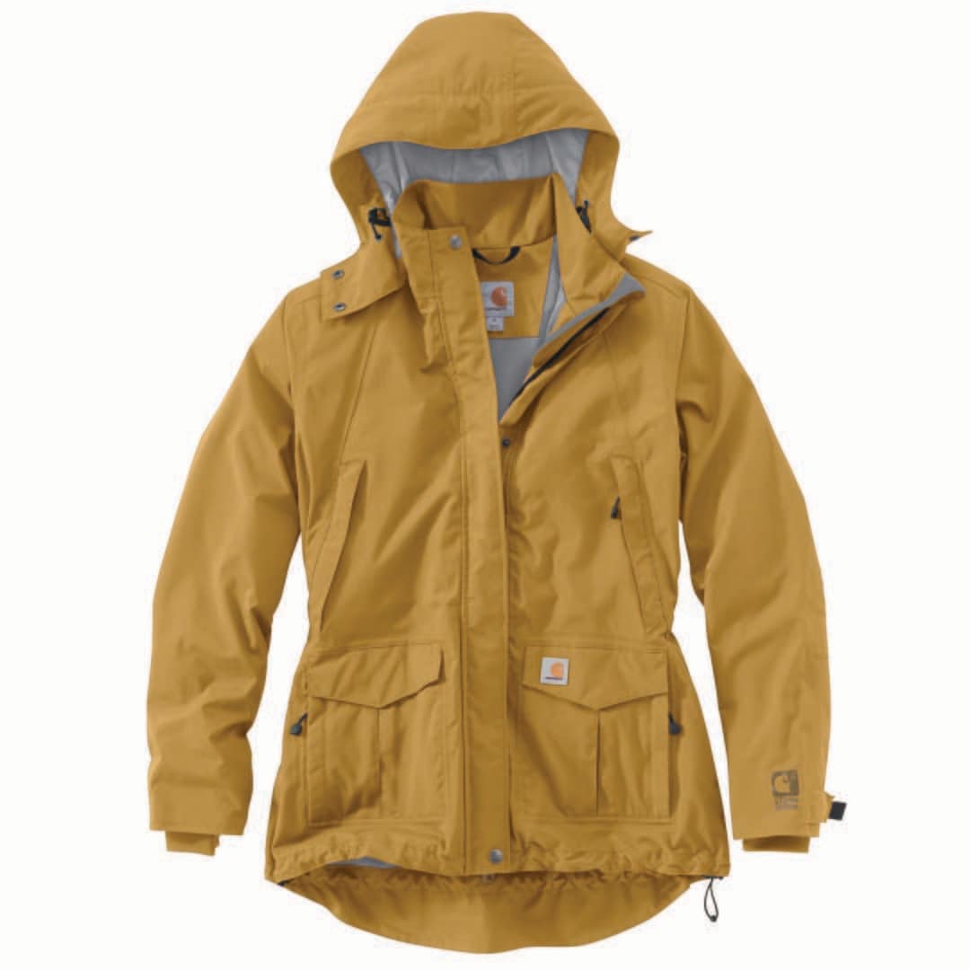 Womens carhartt rain clearance jacket